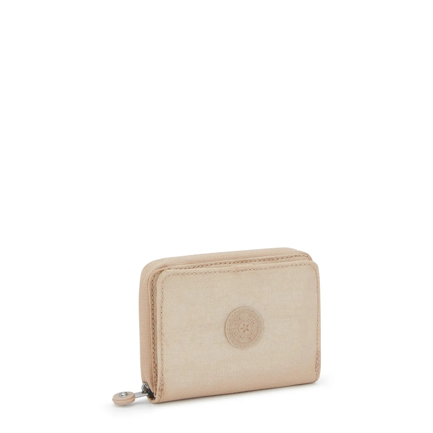 Kipling Money Love portemonnee medium sparkled beige rfid