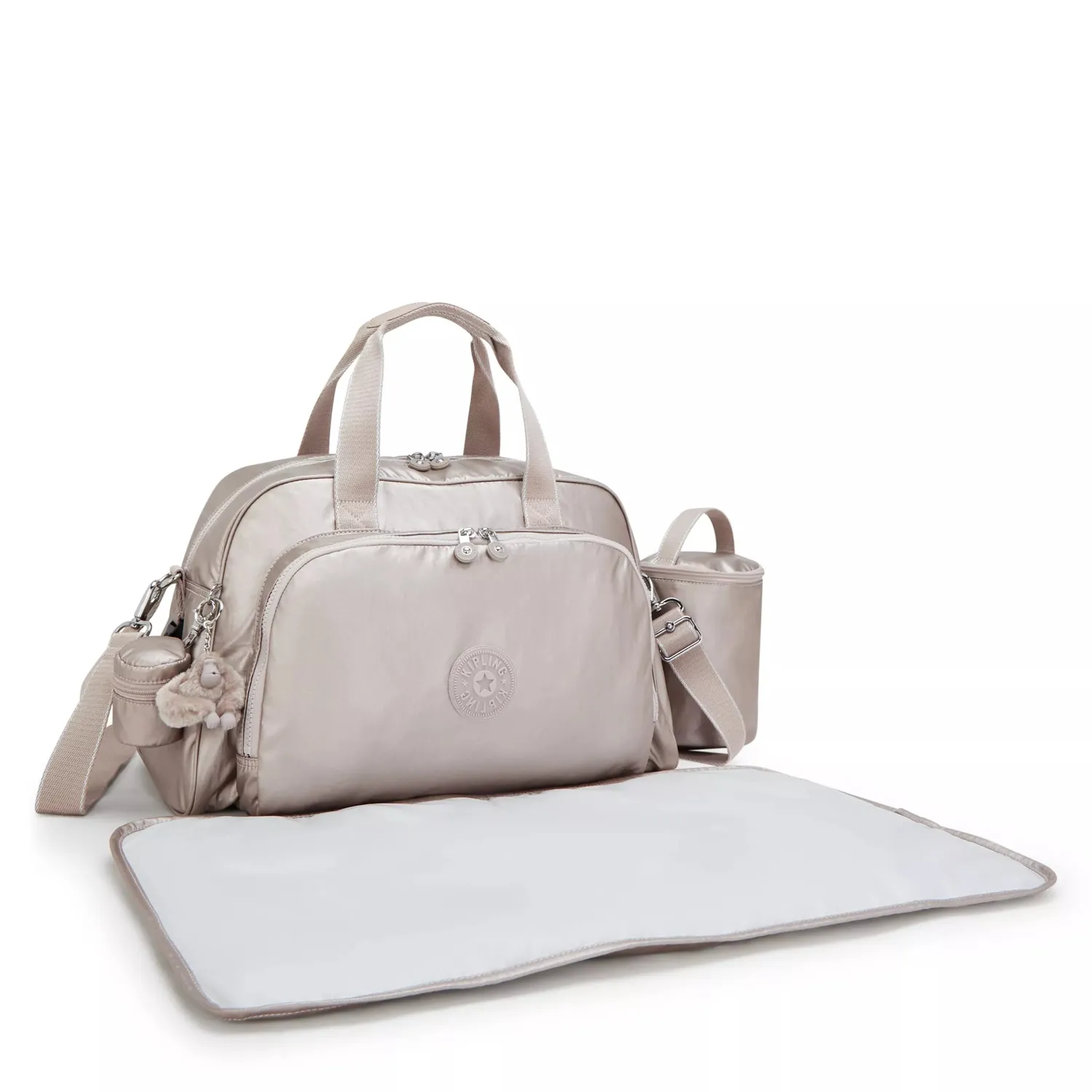 Kipling Camama luiertas Metallic Glow groot lichtgewicht