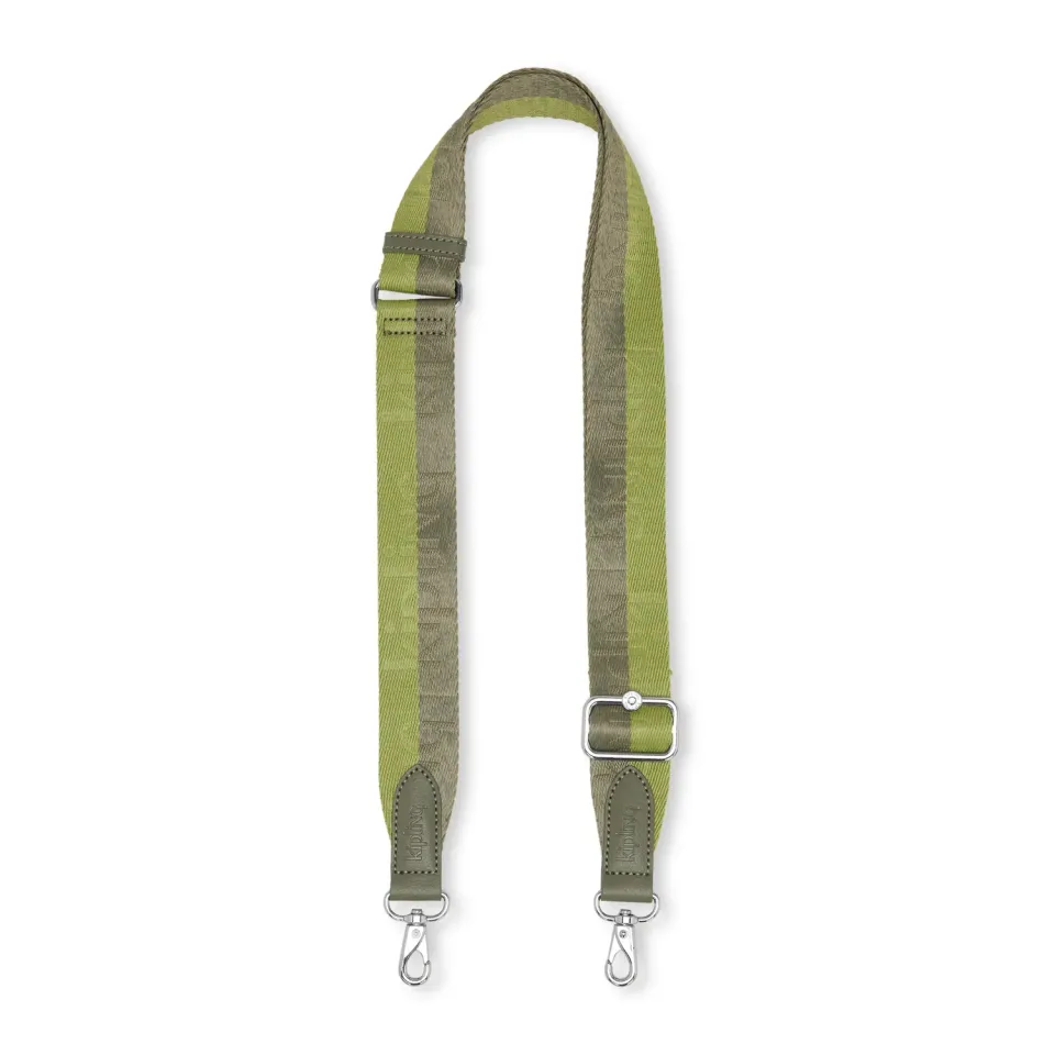 Kipling Shoulderstrap Basic tasriem Sage Green Stripe verwisselbaar
