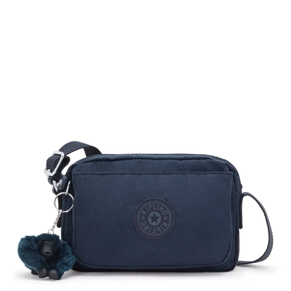 Kipling Abanu Crossbody Tas Klein Blue Bleu 2 licht