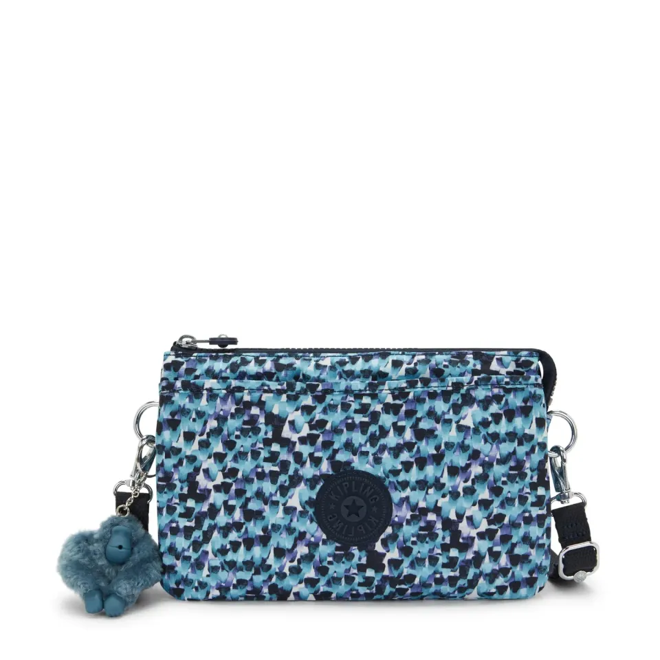 Kipling Riri crossbodytas Klein Rainy Feathers waterafstotend