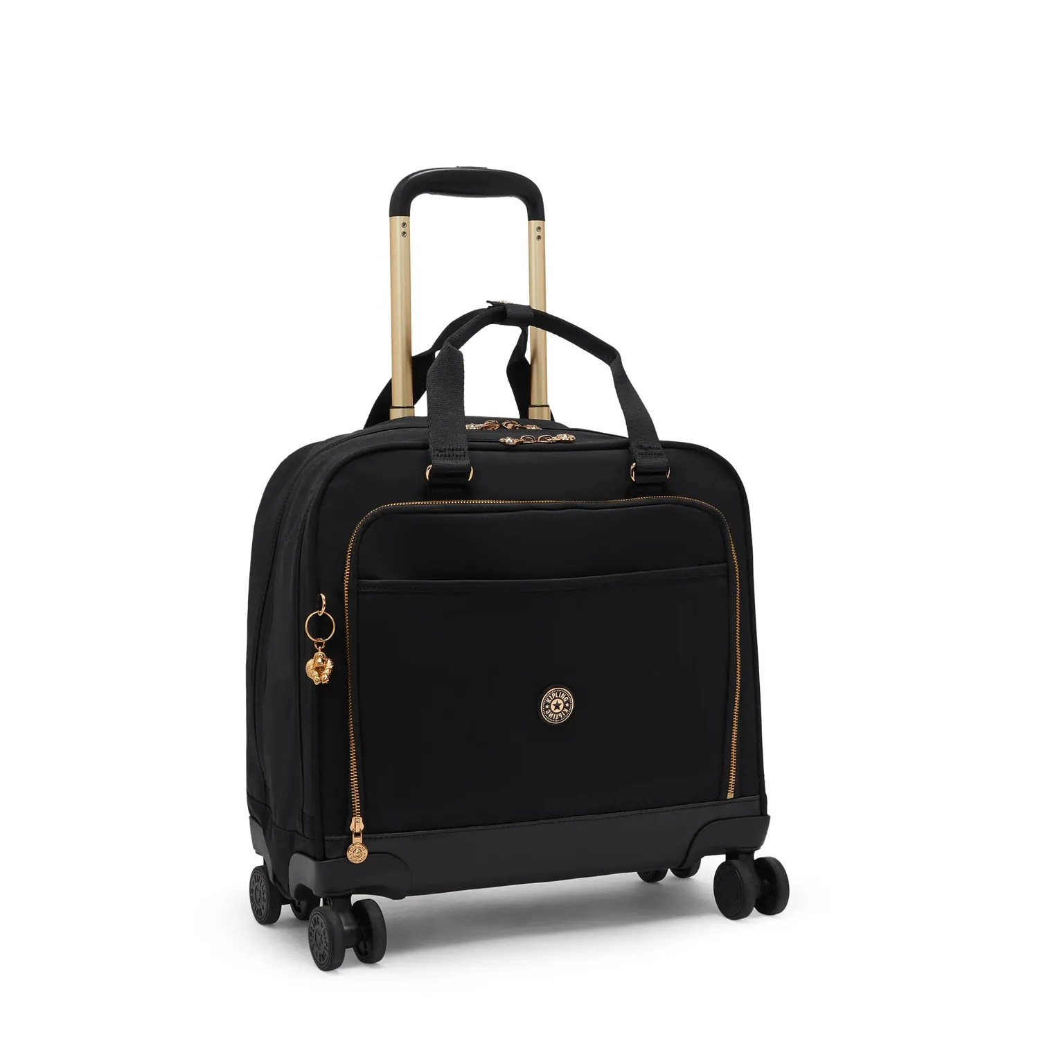 Kipling Commuter werktrolley Blush Gold Black A4 vak