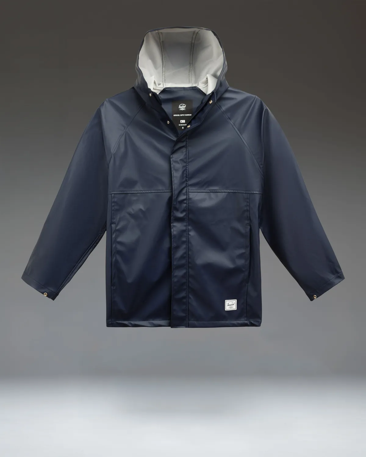Herschel Classic Rain Jacket regenjas zwart heren