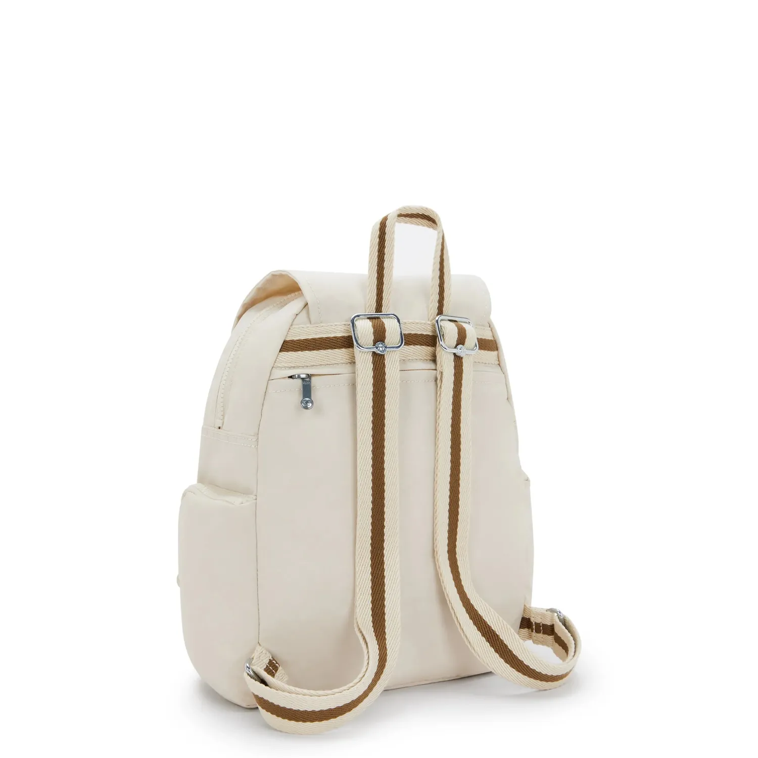 Kipling City Zip S rugzak Soft Sand klein met veel vakken