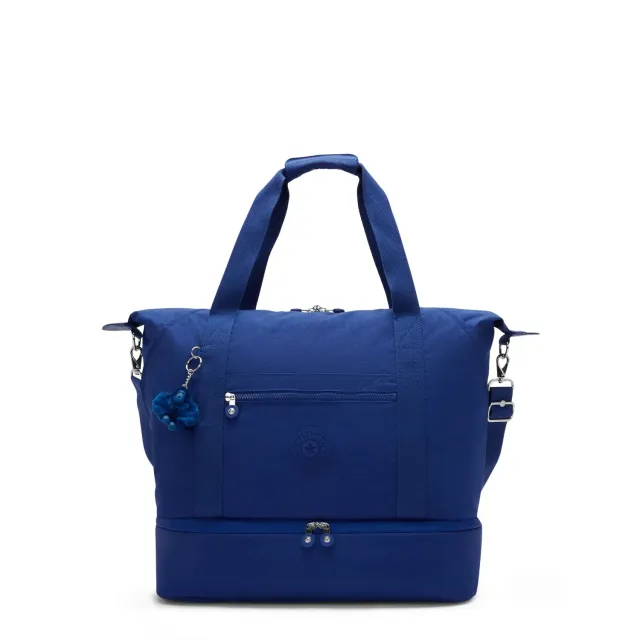 Kipling Art M weekender Diamond Wave Emboss groot licht