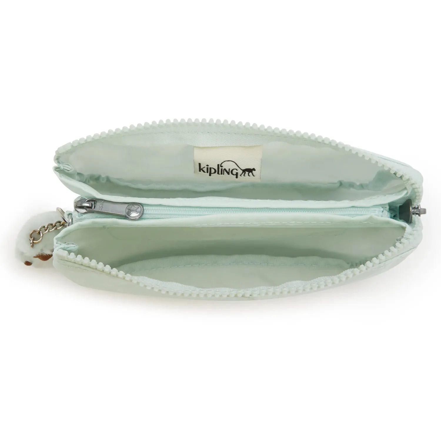 Kipling Creativity L buidelzak Seaside Mint groot nylon