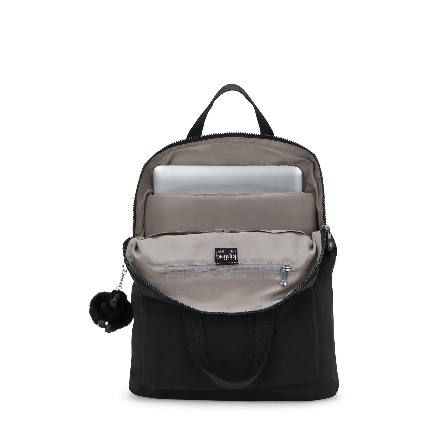 Kipling Kazuki rugzak Black Noir Medium 13 inch