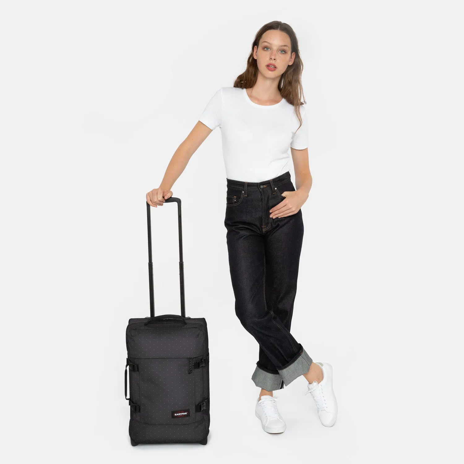 Eastpak Tranverz S handbagage koffer Minidot TSA-slot