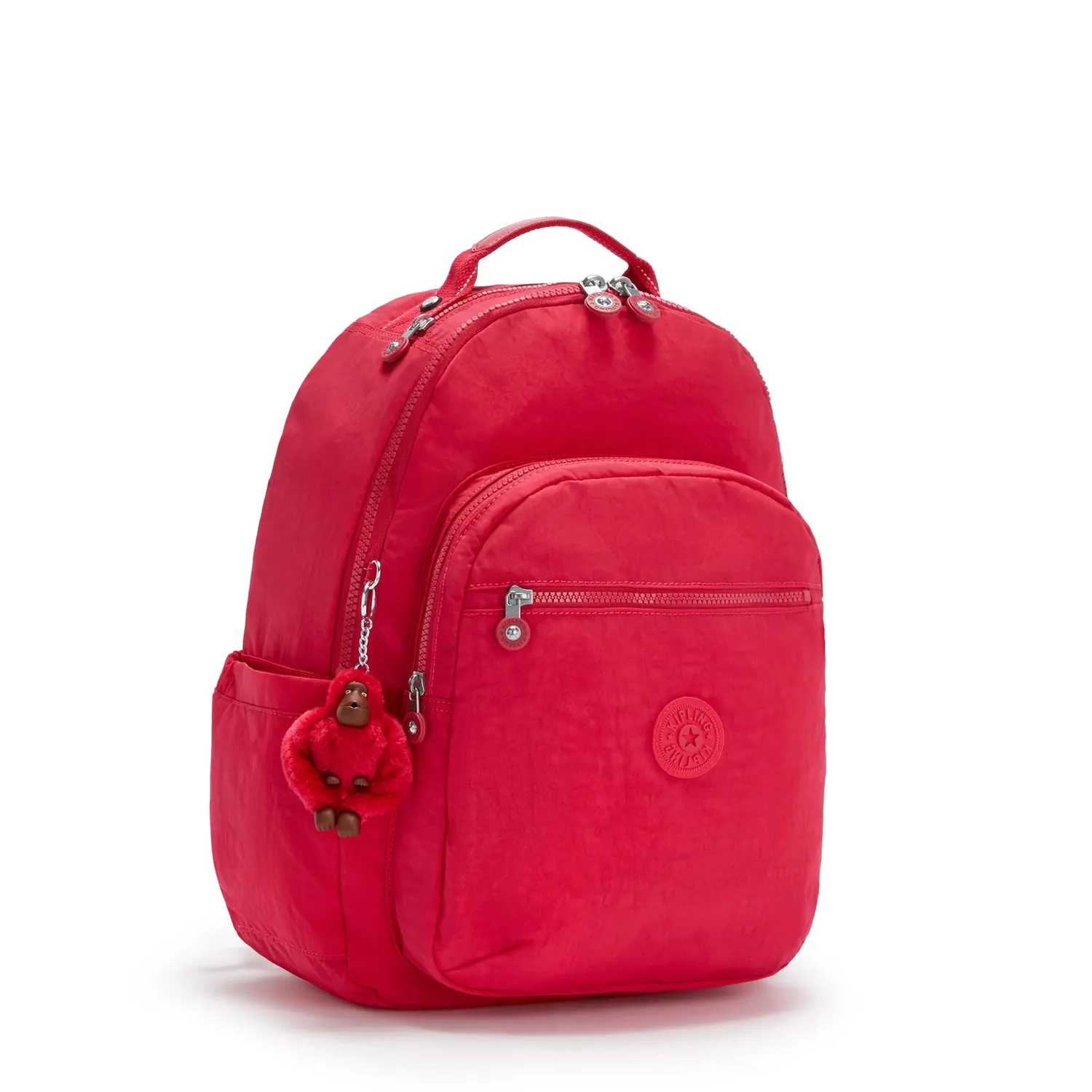 Kipling Seoul rugzak groot True Pink 15 inch laptopvak