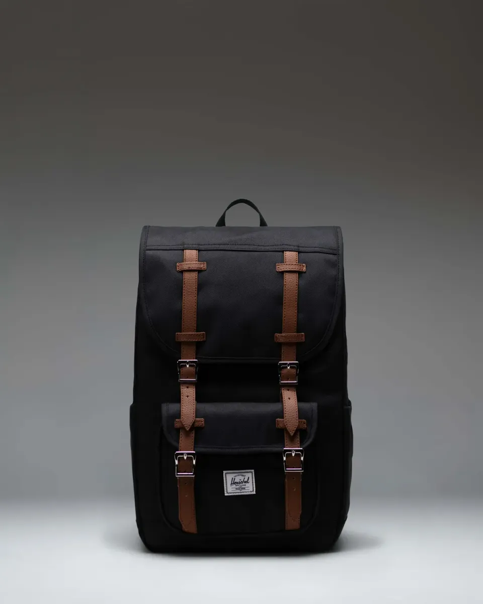 Herschel Little America Mid-Volume rugzak Black Tonal