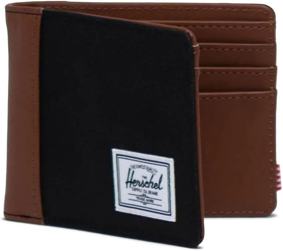 Herschel Hank portemonnee Black Tan RFID