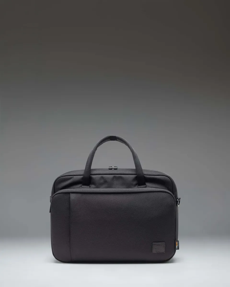 Herschel Gibson Messenger Tech Cordura schoudertas zwart