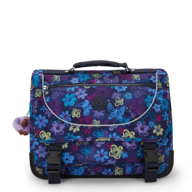 Kipling Preppy rugzak Dark Flower Stamp medium school