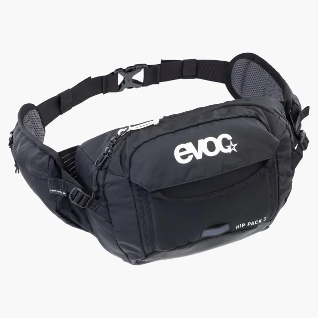 Evoc Hip Pack 3 heuptas zwart met ventilatie
