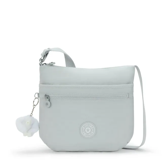 Kipling Arto schoudertas Medium Easy Grey waterafstotend