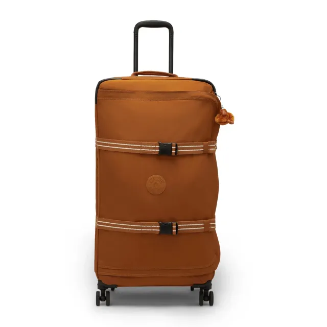 Kipling Spontaneous L koffer Groot Stylish Mokka TSA-slot