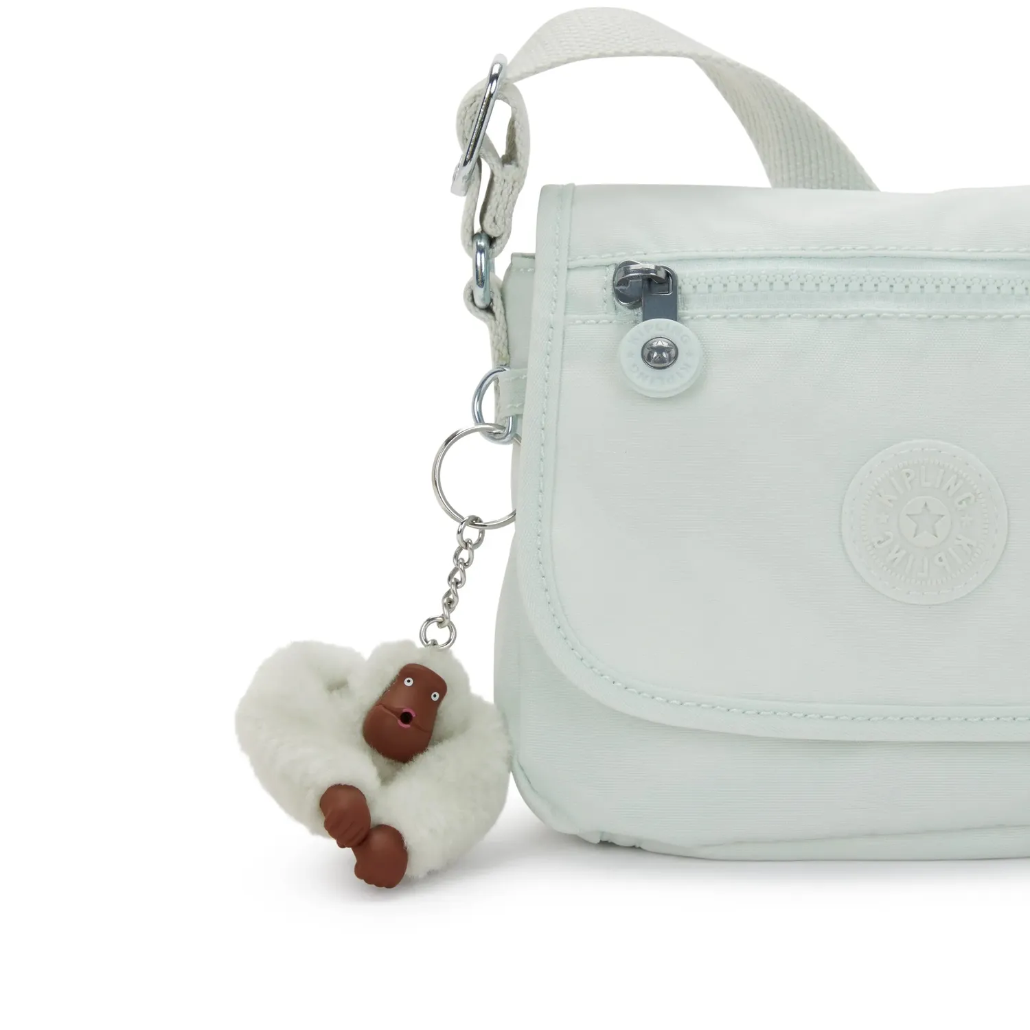 Kipling Sabian U crossbody klein seaside mint effen