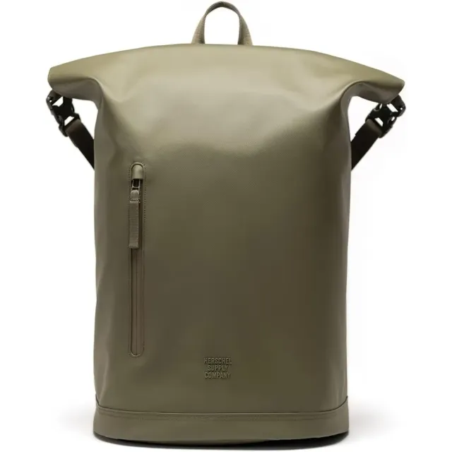 Herschel Roll Top rugzak 26L Ivy Green oprolbaar