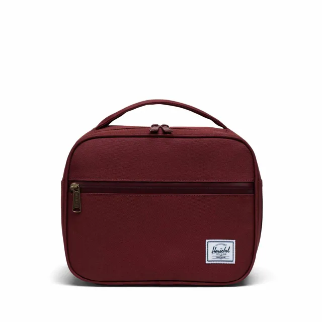Herschel Pop Quiz lunchtas zwart geïsoleerd