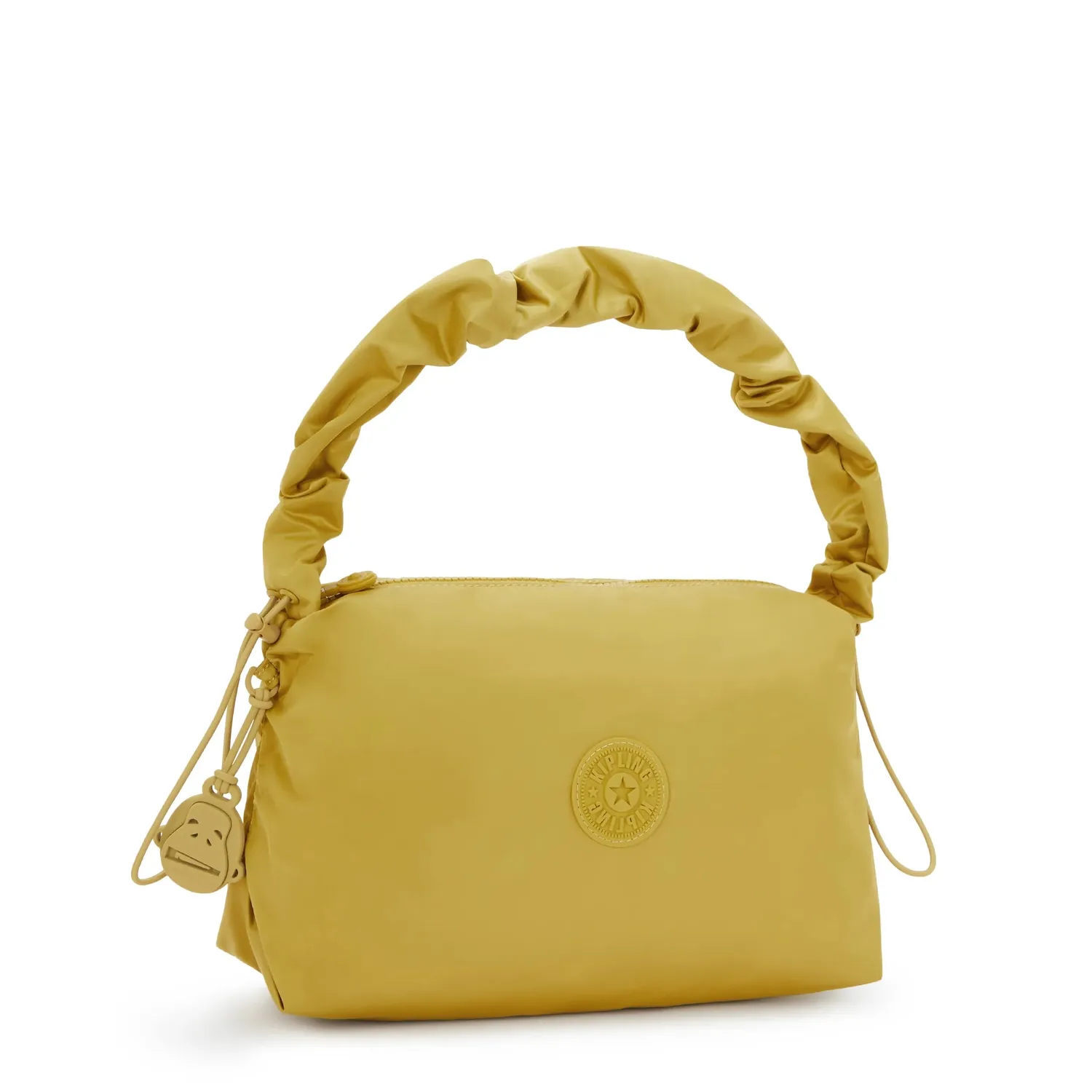Kipling Eleni M schoudertas Daisy Yellow medium geel