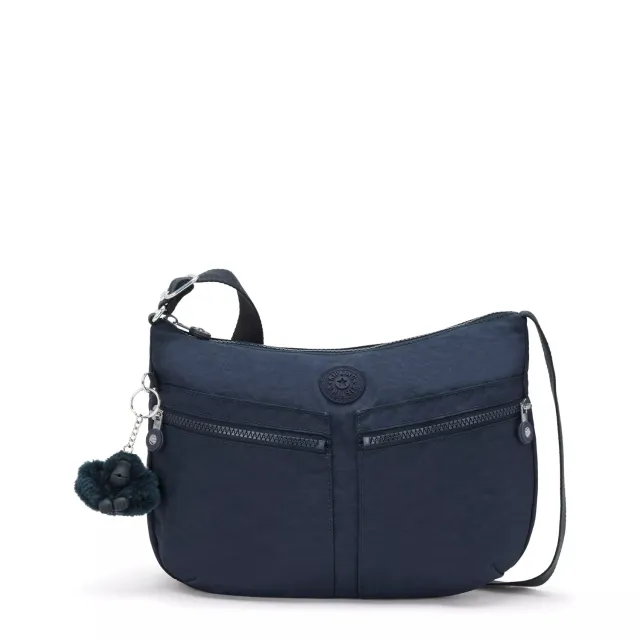 Kipling Izellah schoudertas Blue Bleu 2 Medium waterafstotend