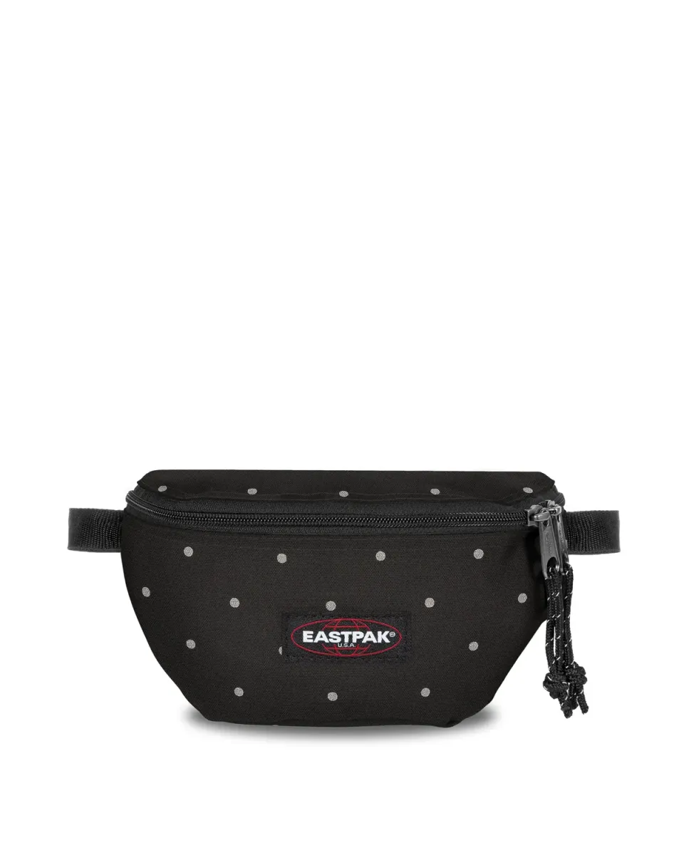 Eastpak Springer heuptas klein Dots Black Silver waterafstotend