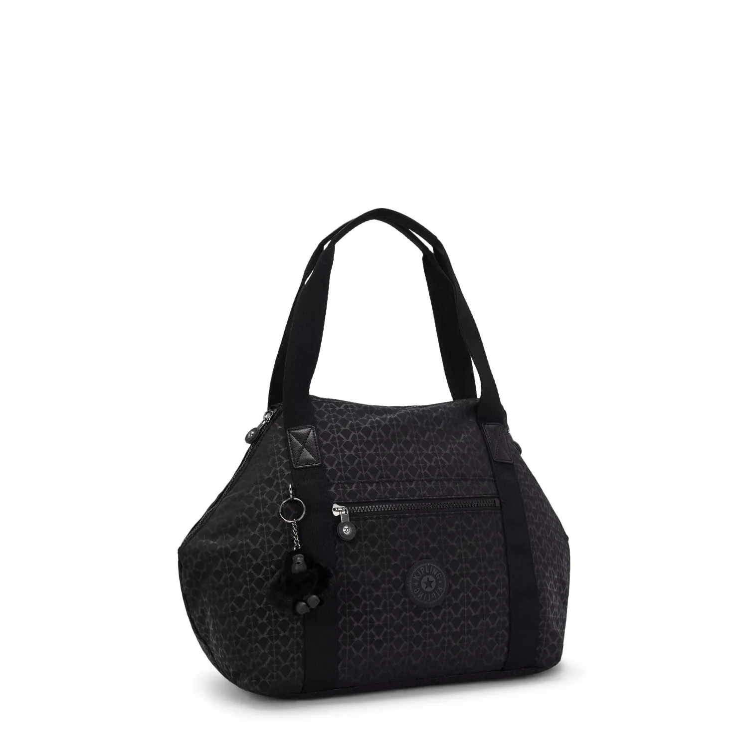 Kipling Art schoudertas medium Signature Emb licht