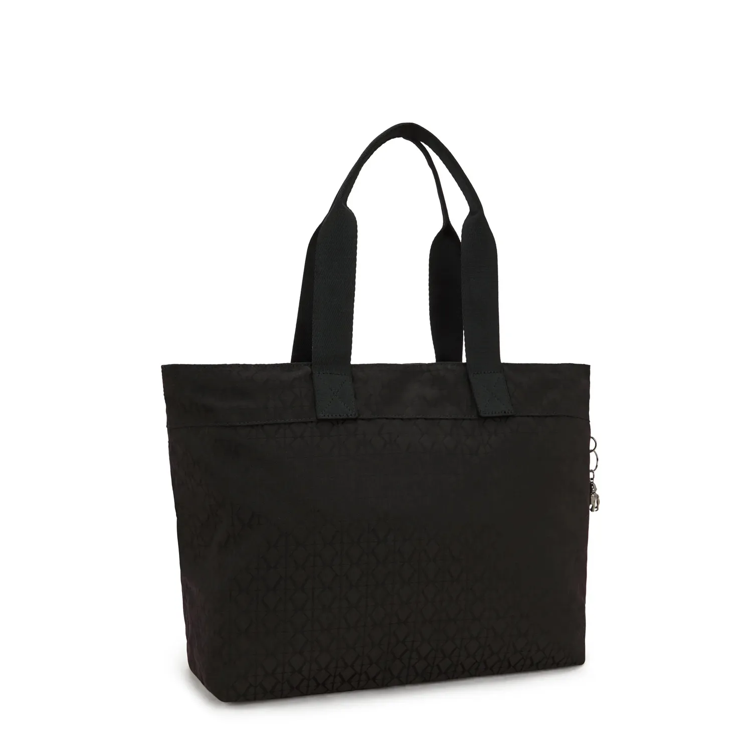 Kipling Colissa Up shopper Groot Black Sign Jacquard laptopvak