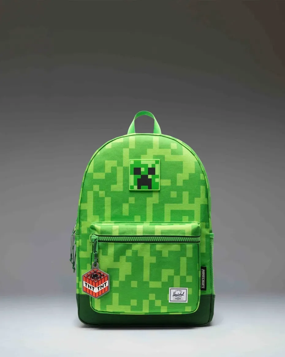 Herschel Heritage Youth rugzak Minecraft Creeper voor kinderen