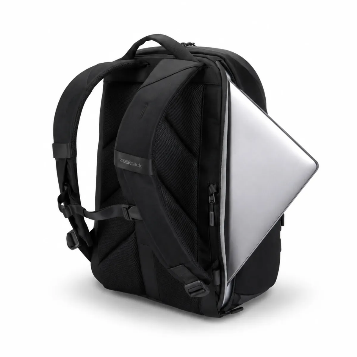 Zeeksack The Cabin 25L Rugzak Handbagage Zwart cabineformaat