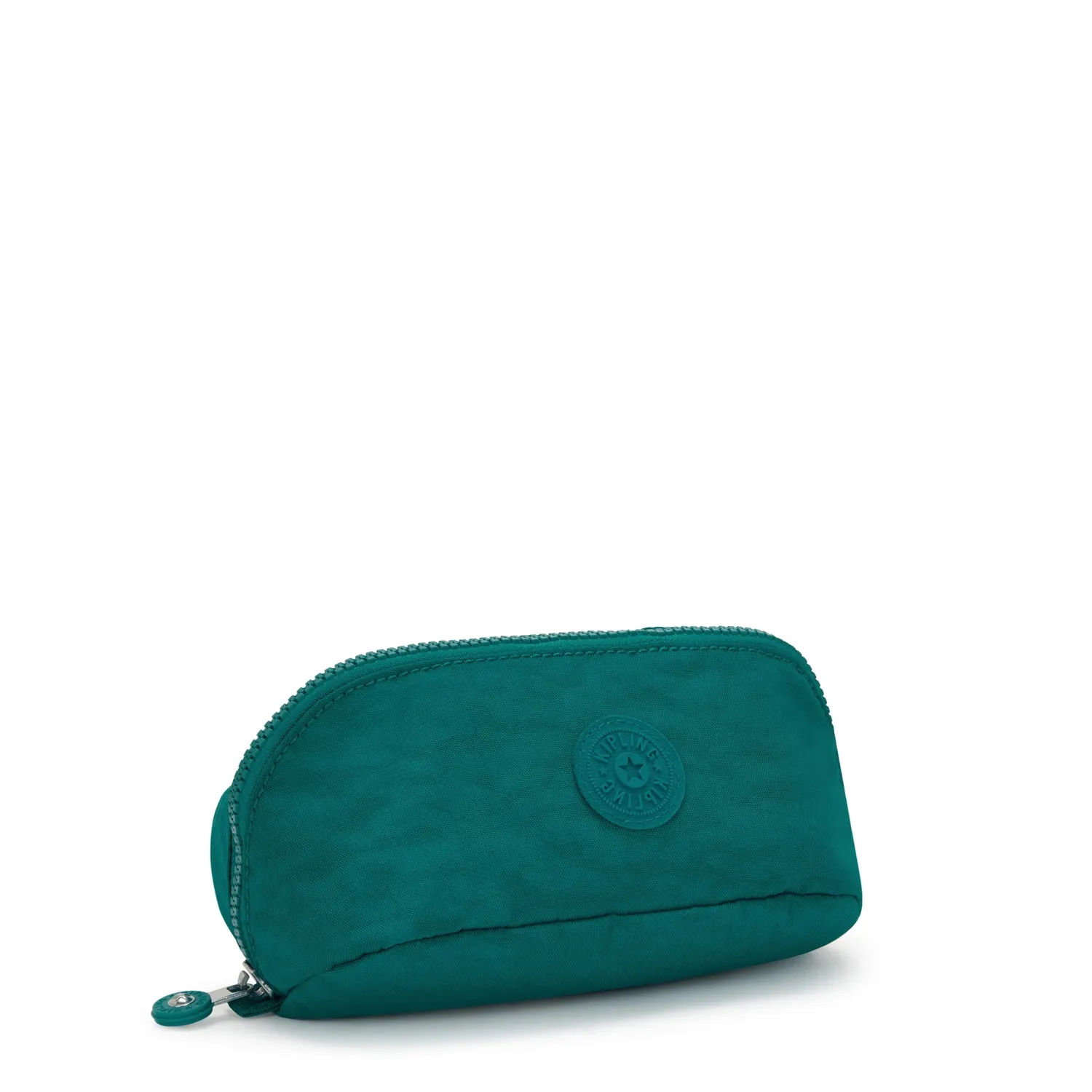 Kipling Mirko S toilettas Outspoken Green klein met ritsvak