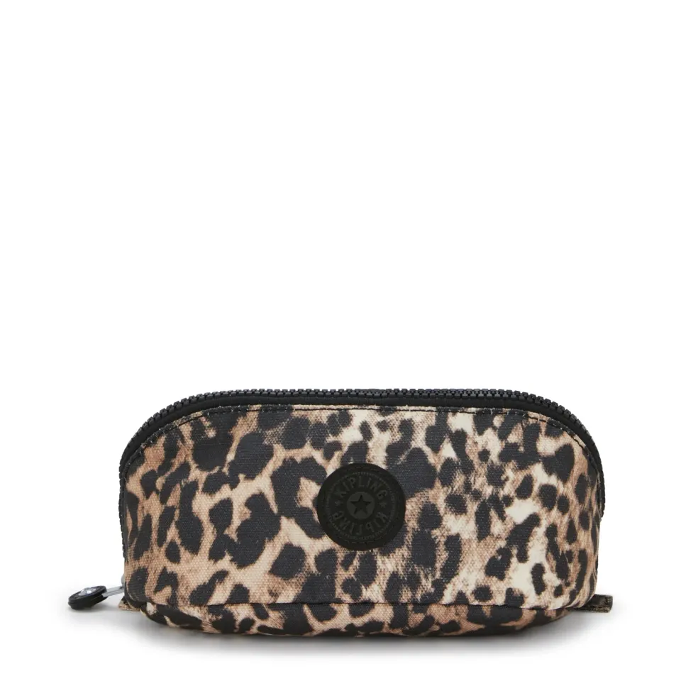 Kipling Mirko S make-uptasje Wild Leopard klein luipaard