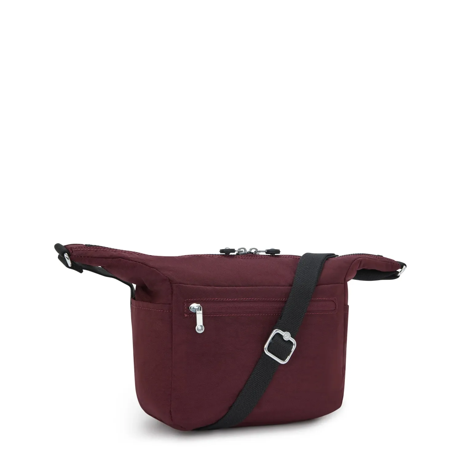 Kipling Erica S schoudertas Mulberry Mocha klein afneembare riem