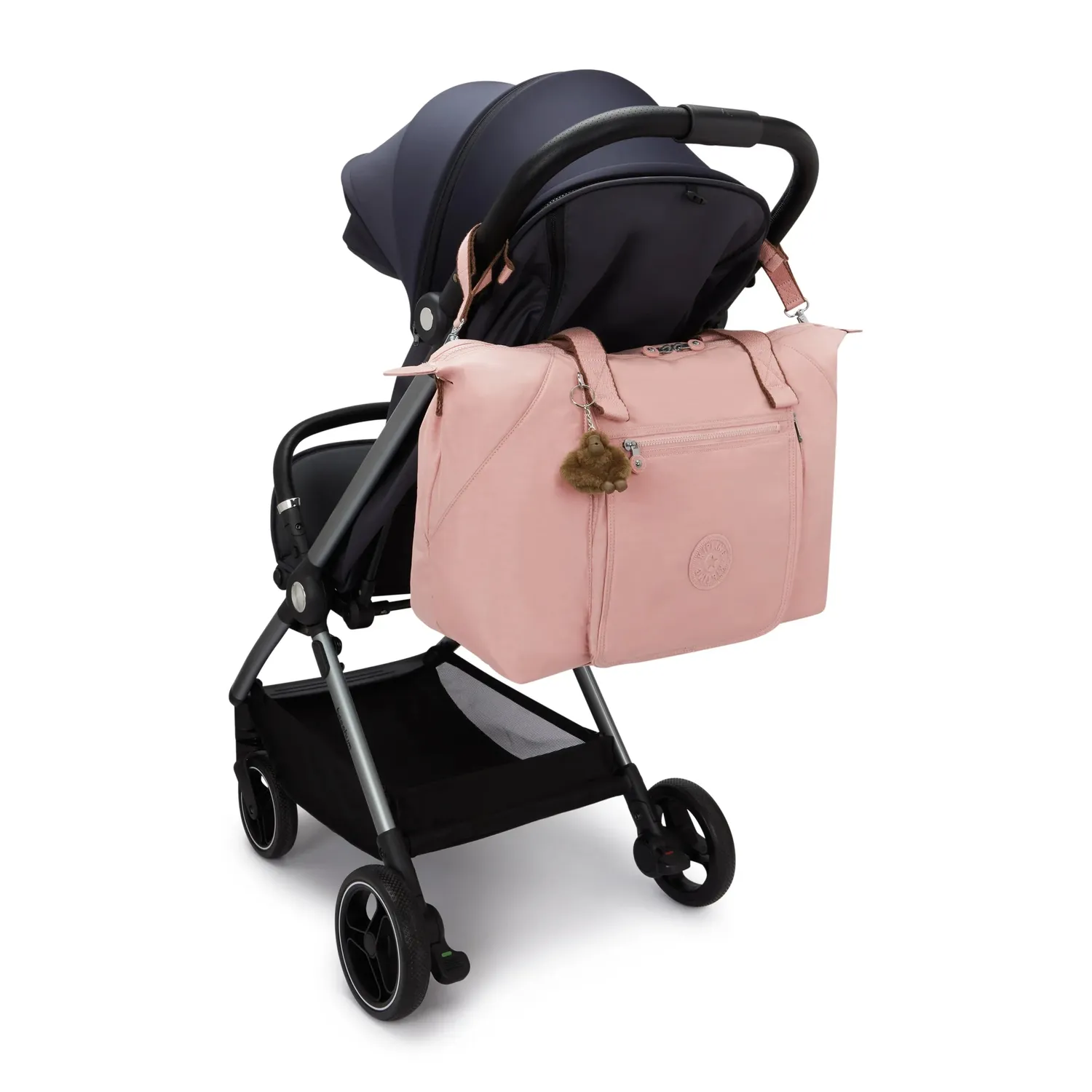 Kipling New Art M Babybag luiertas memory pink groot verschoonmat