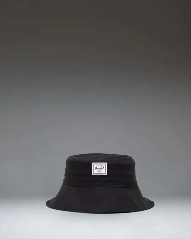 Herschel Baby Bucket Hat zonnehoedje zwart 6-18 mnd