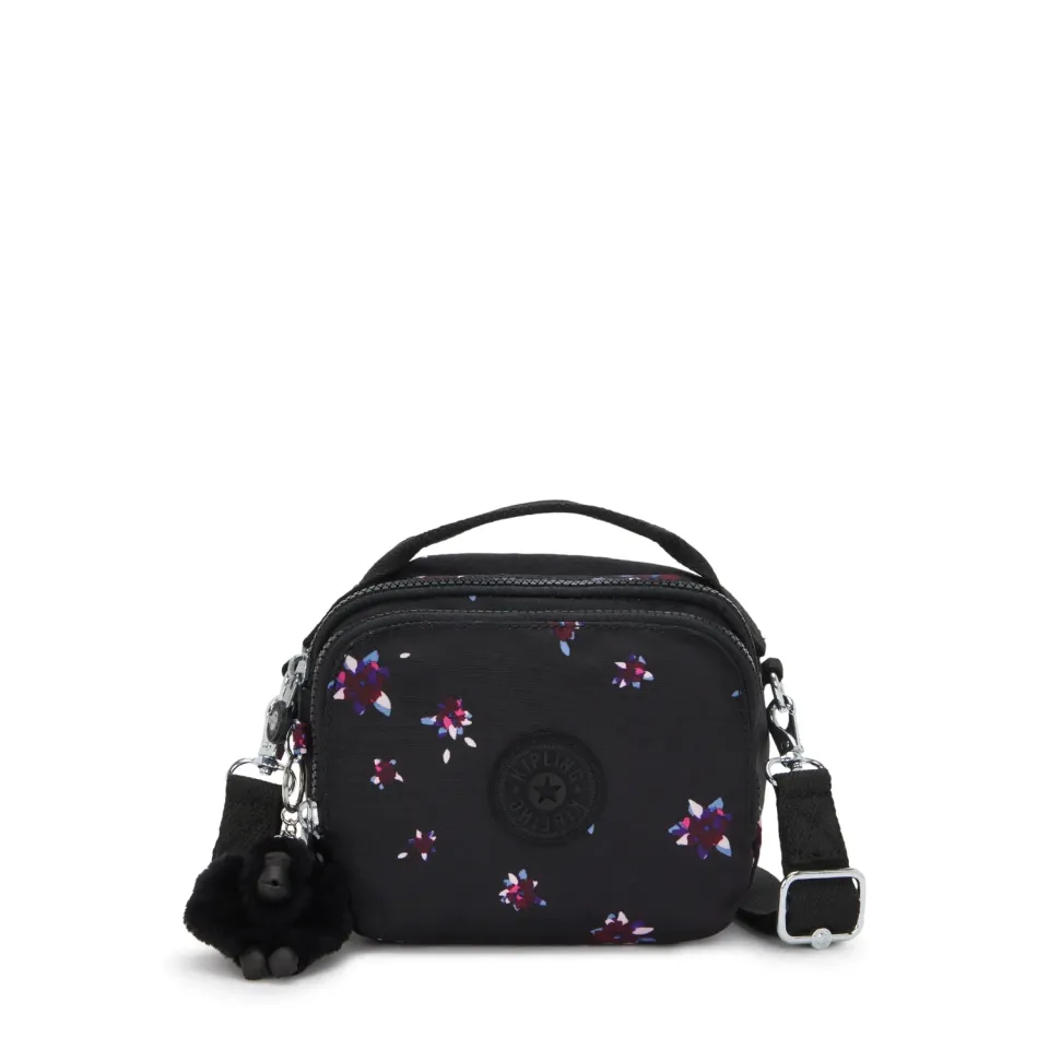 Kipling Cahir crossbody Night Flower Klein nylon