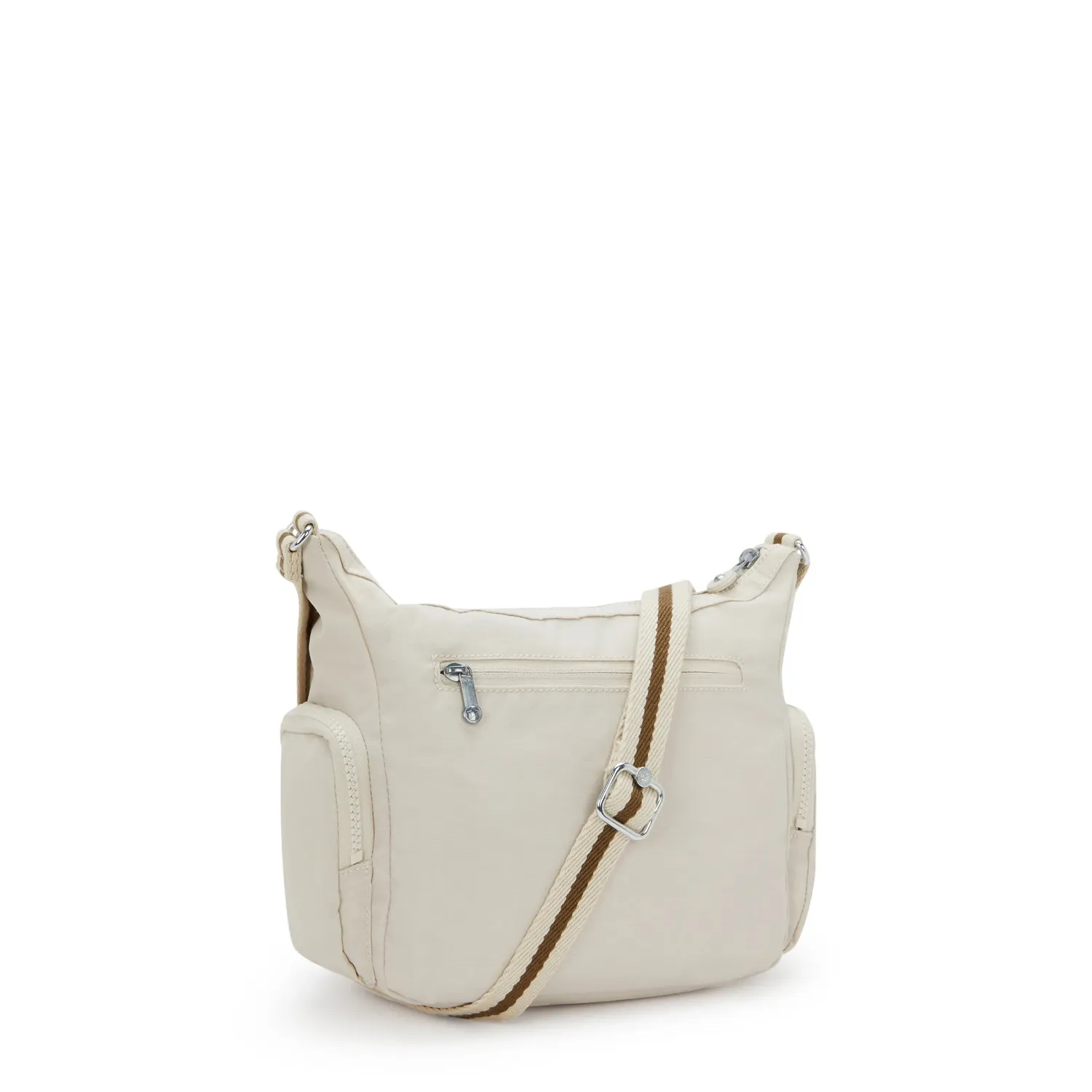 Kipling Gabb S crossbodytas Soft Sand Medium met sleutelkoord