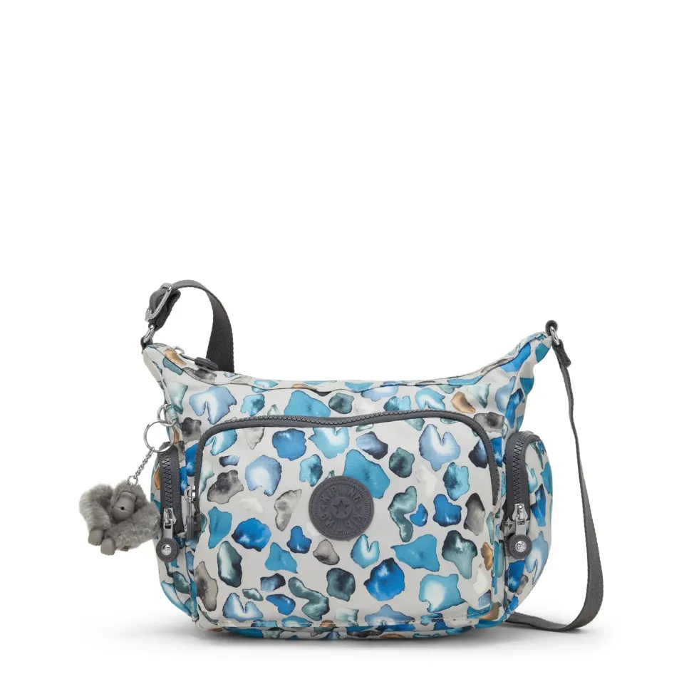 Kipling Gabb S crossbodytas Medium Mineral Stone met vakken