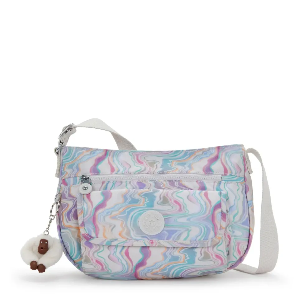 Kipling Syro U crossbodytas Medium Tidal Dreams licht