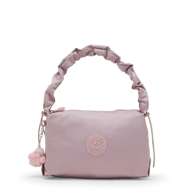 Kipling Eleni kleine schoudertas Entirely Pink met rits