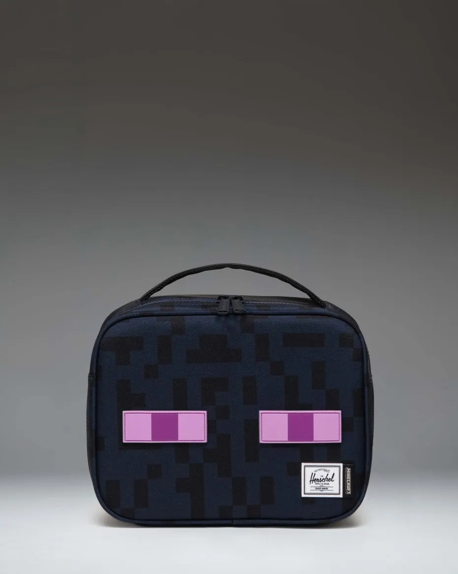 Herschel Little Herschel Pop Quiz lunchbox Minecraft Creeper geïsoleerd
