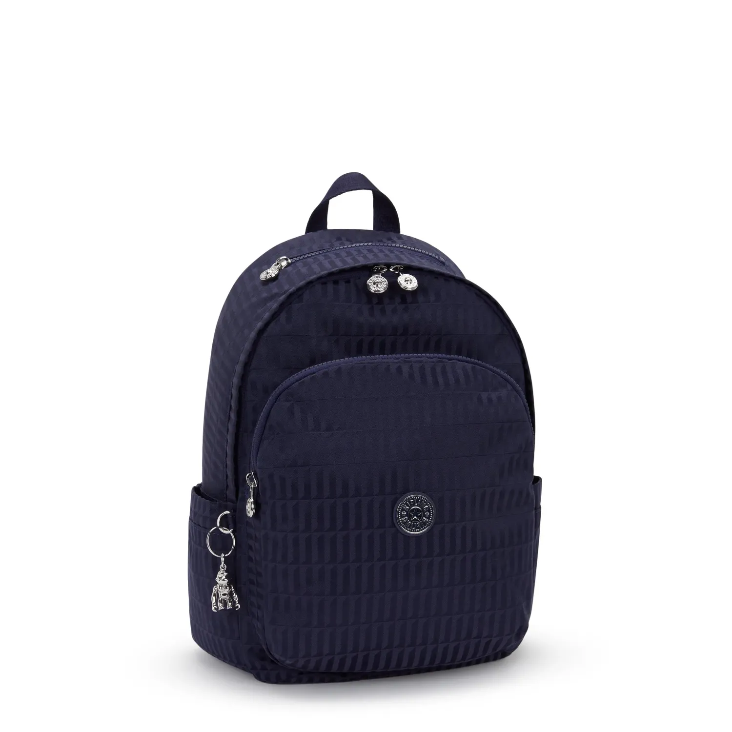 Kipling Delia rugzak Medium Night Tile Jacquard met zijvakken