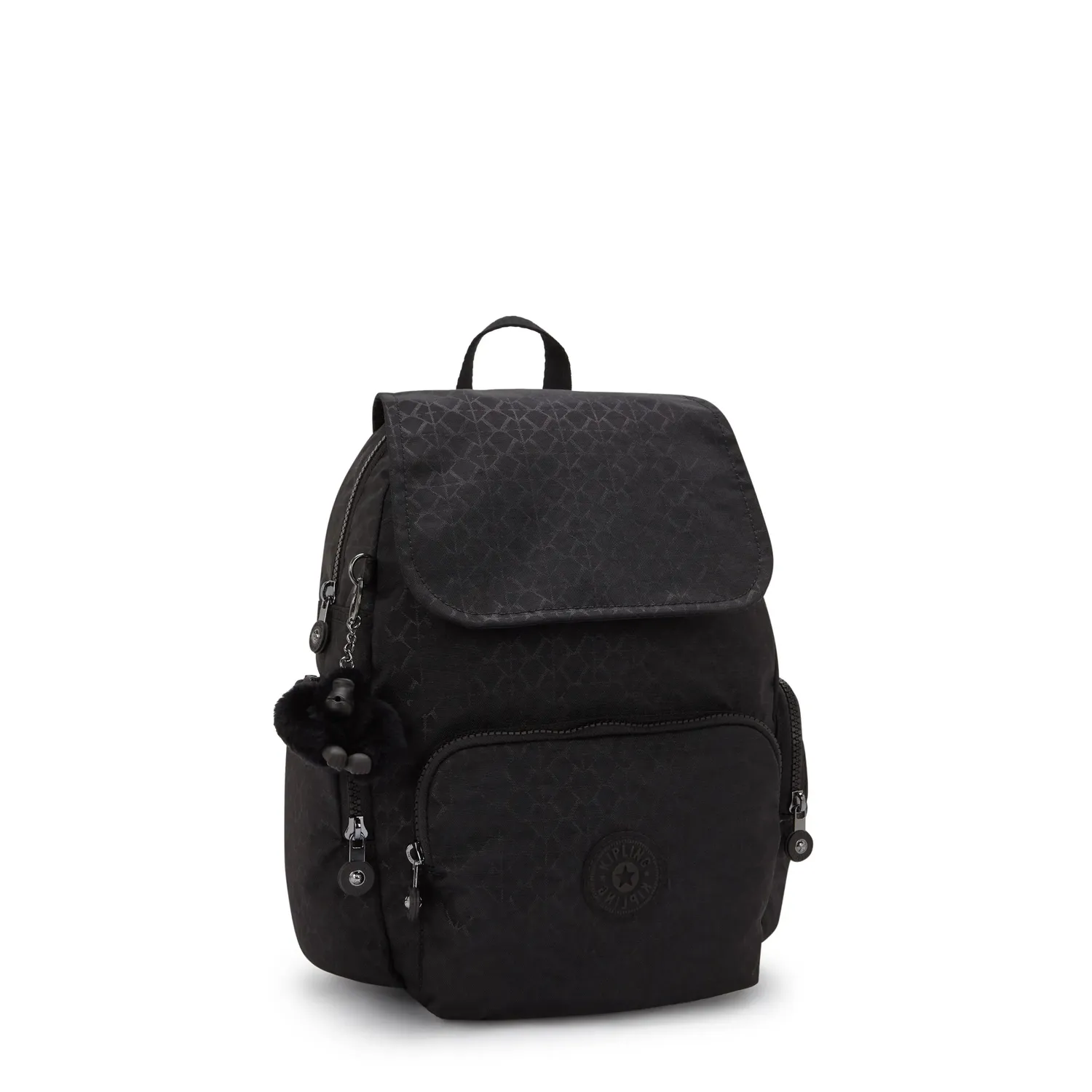 Kipling City Zip S rugzak klein Signature Emb met print
