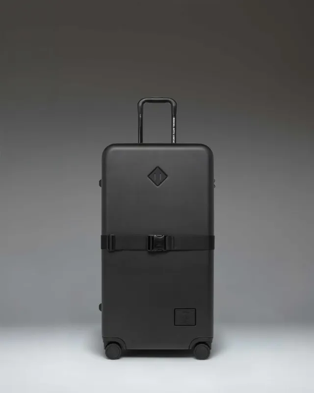 Herschel Heritage Hardshell Koffer large zwart uitbreidbaar
