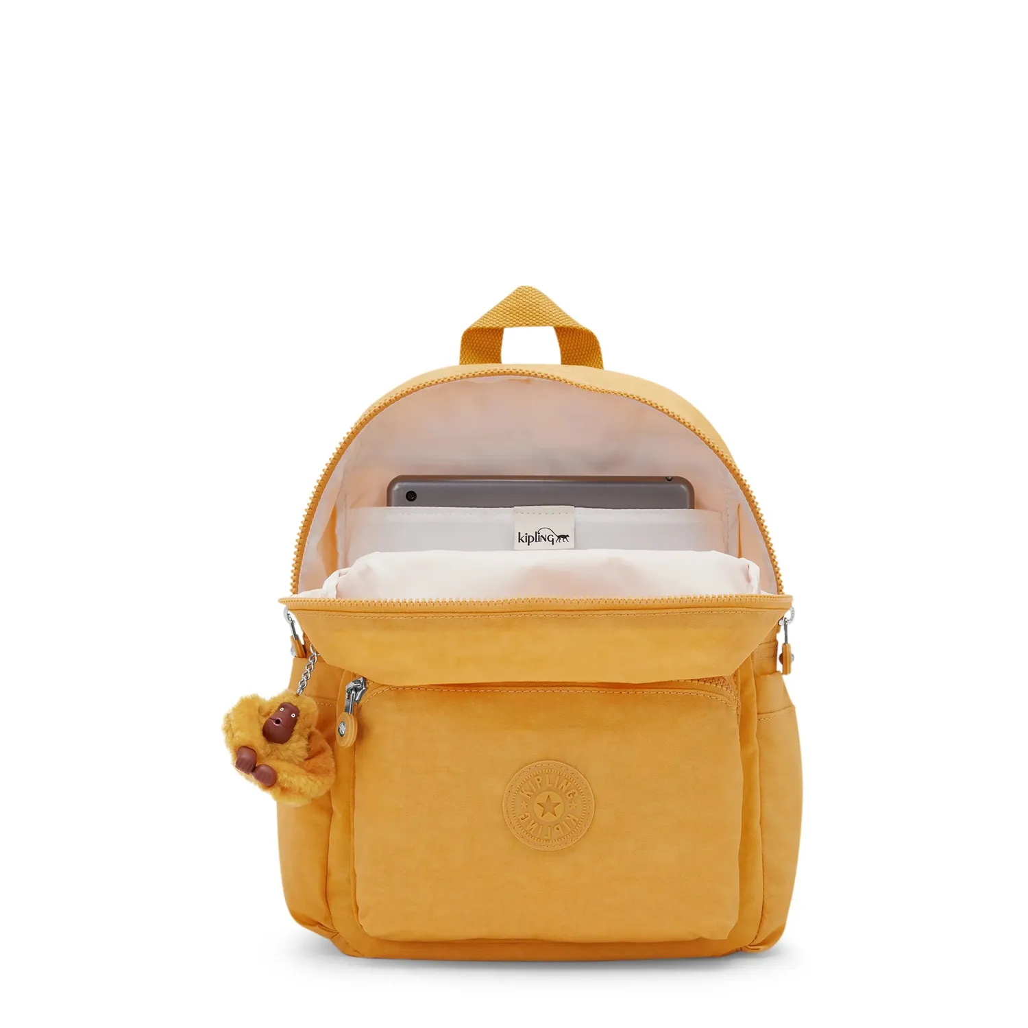 Kipling Judy M Medium rugzak Warm Saffron laptop