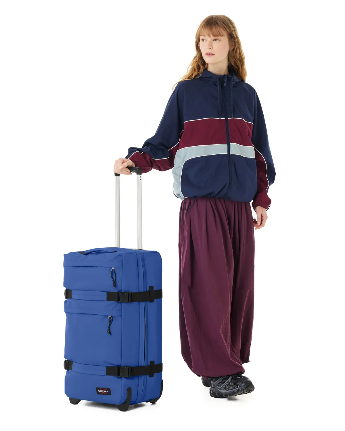 Eastpak Transit'r Plus M koffer medium Indigo Blue TSA