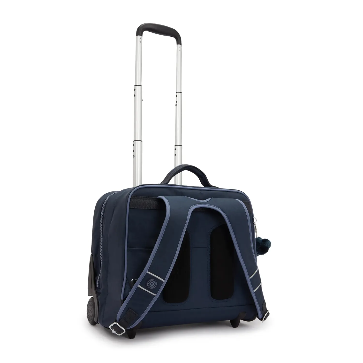 Kipling Giorno rugzak Game Grey groot met wieltjes