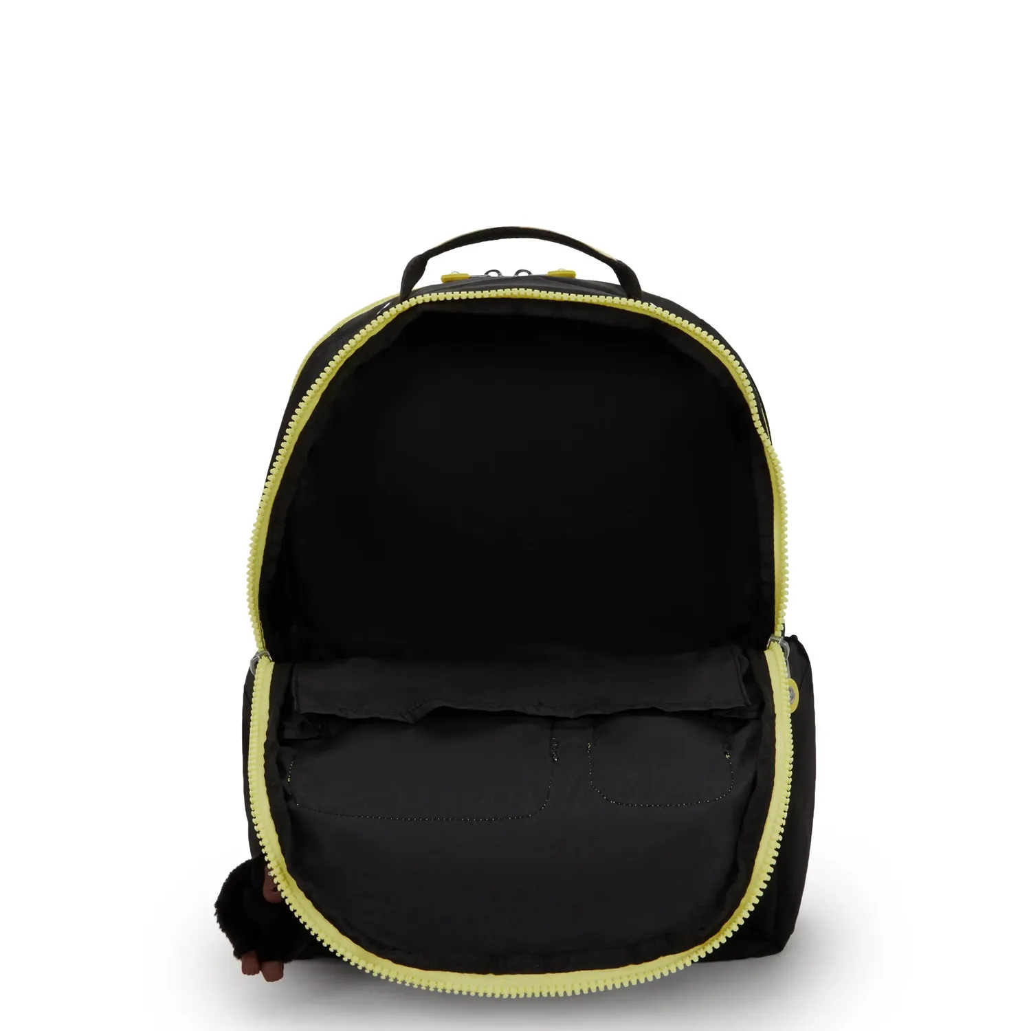 Kipling Seoul Lap Pocket rugzak Black Pocket Block 17"
