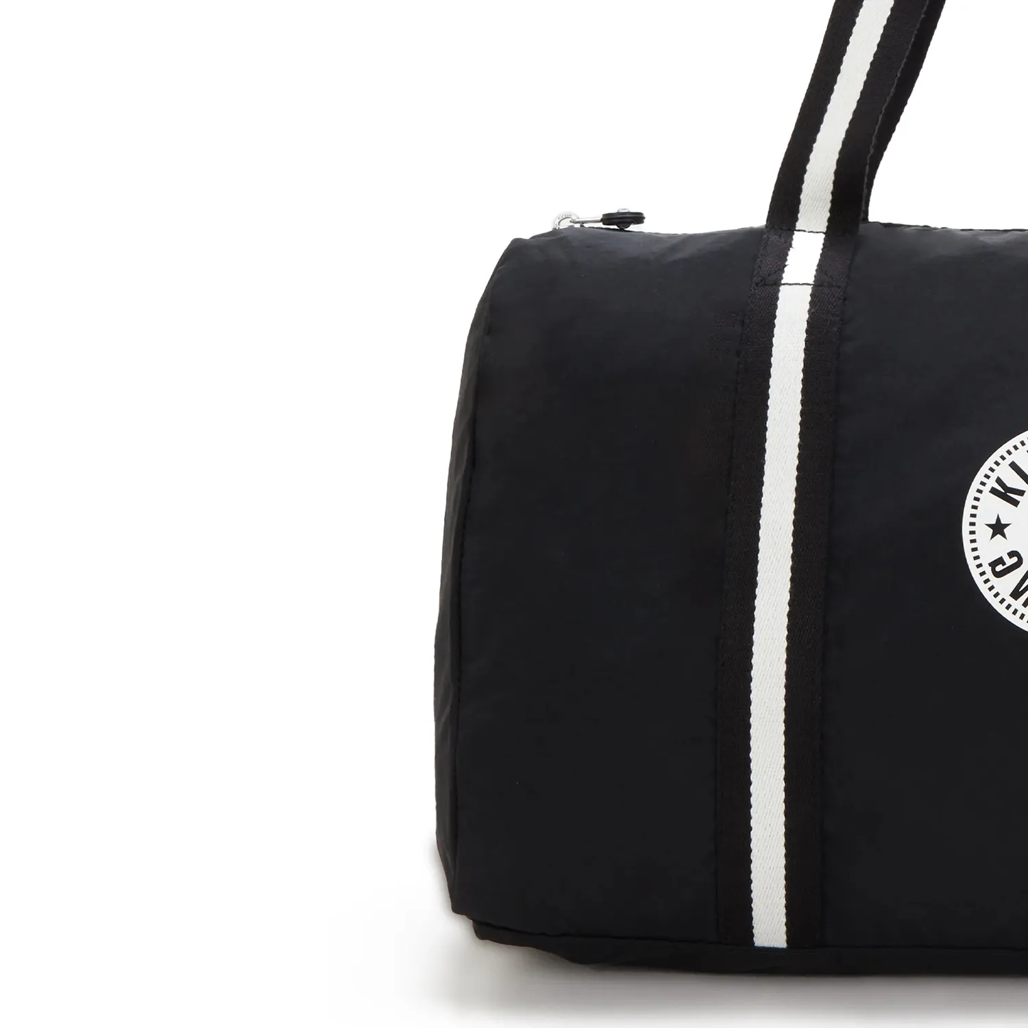 Kipling Honest Up reistas black white hip groot opvouwbaar
