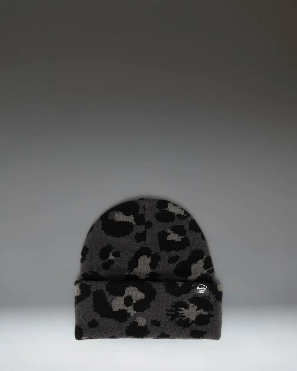 Herschel Elmer Graphic muts Leopard Scribble zwart
